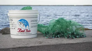 Bait Buster Mullet Cast Nets CML-MB9, 9 ft. Radius, 1-1/4" Sq. Mesh