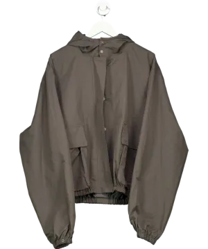 Ballow Grey Relaxed Hooded Jacket UK M