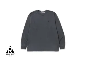 BAPE Overdye One Point Pocket Relaxed L/S Tee "Black"