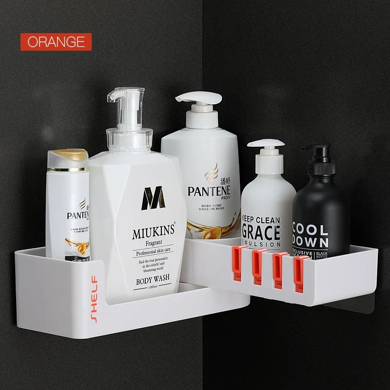 Bath Shower Rotating Shelf Corner Organizer