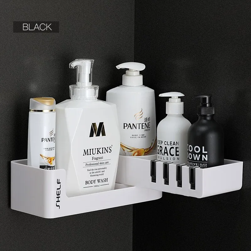 Bath Shower Rotating Shelf Corner Organizer