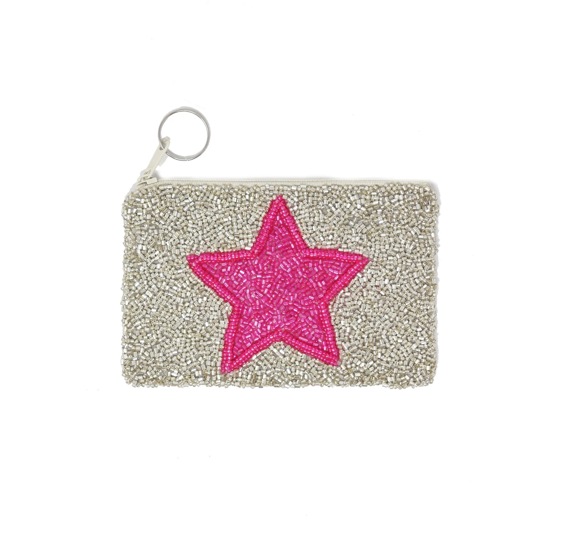 Beaded Coin Purse Star