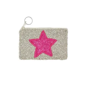 Beaded Coin Purse Star