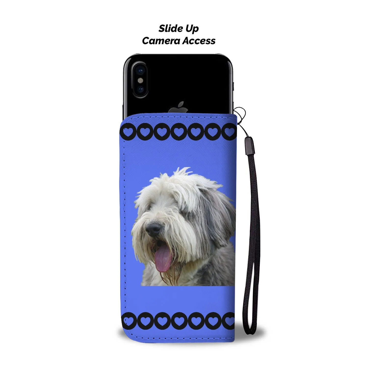 Bearded Collie Phone Case Wallet