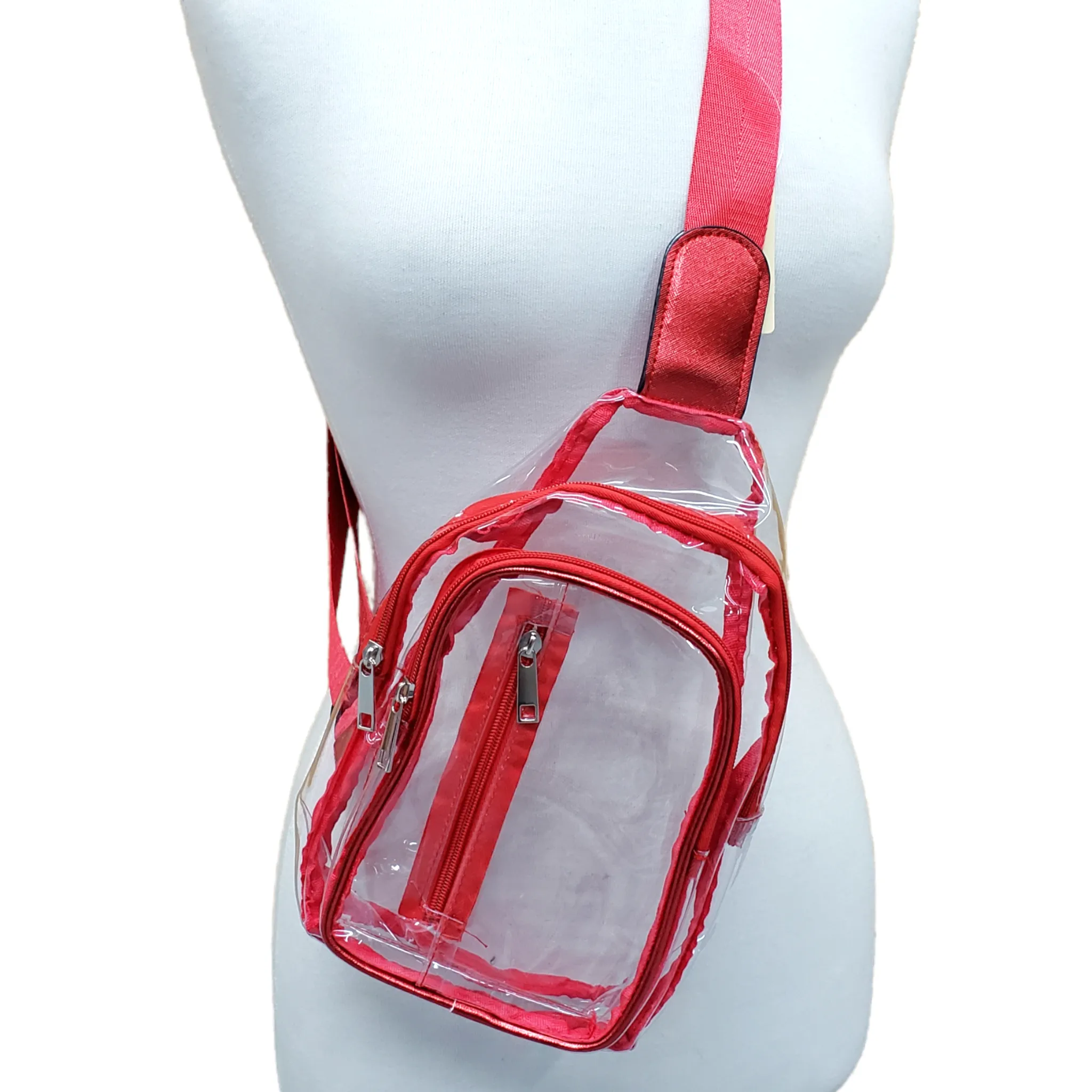 Bebe Fashion Clear Sling Bag