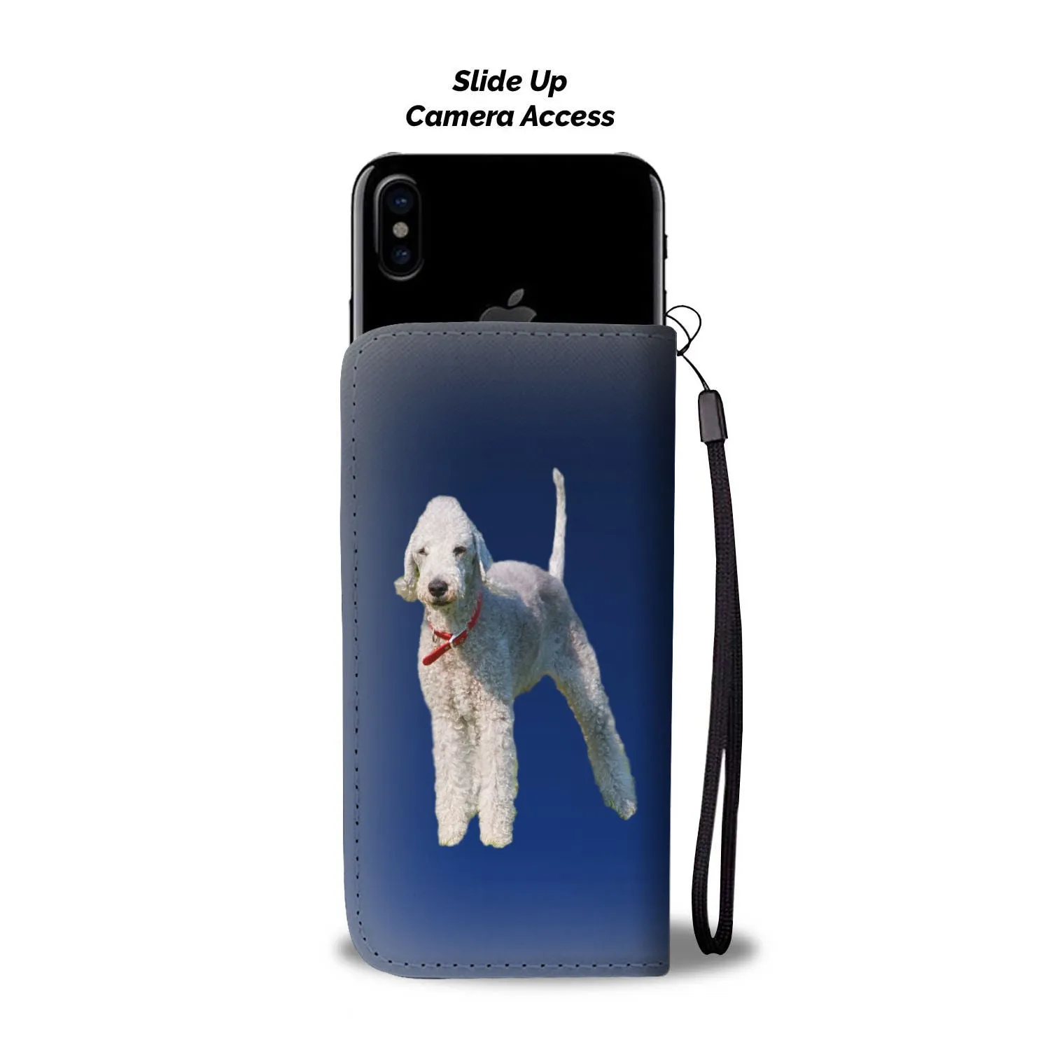 Bedlington Terrier Phone Case Wallet