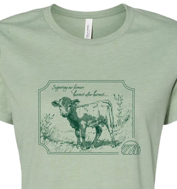 BELLA CANVAS Women’s Relaxed CVC Calf "Harvest After Harvest"