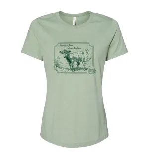 BELLA CANVAS Women’s Relaxed CVC Calf "Harvest After Harvest"