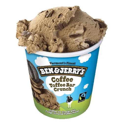 Ben & Jerry's Coffee Toffee Bar Crunch (Pint)