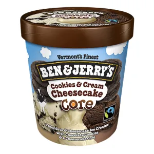 Ben & Jerry's Cookies & Cream Cheesecake Core (Pint)