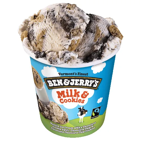 Ben & Jerry's Milk & Cookies (Pint)