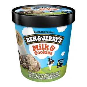 Ben & Jerry's Milk & Cookies (Pint)