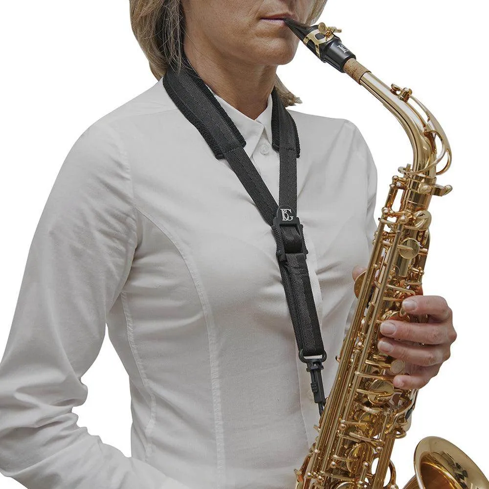 BG Saxophone Comfort Strap ~ Snap Hook