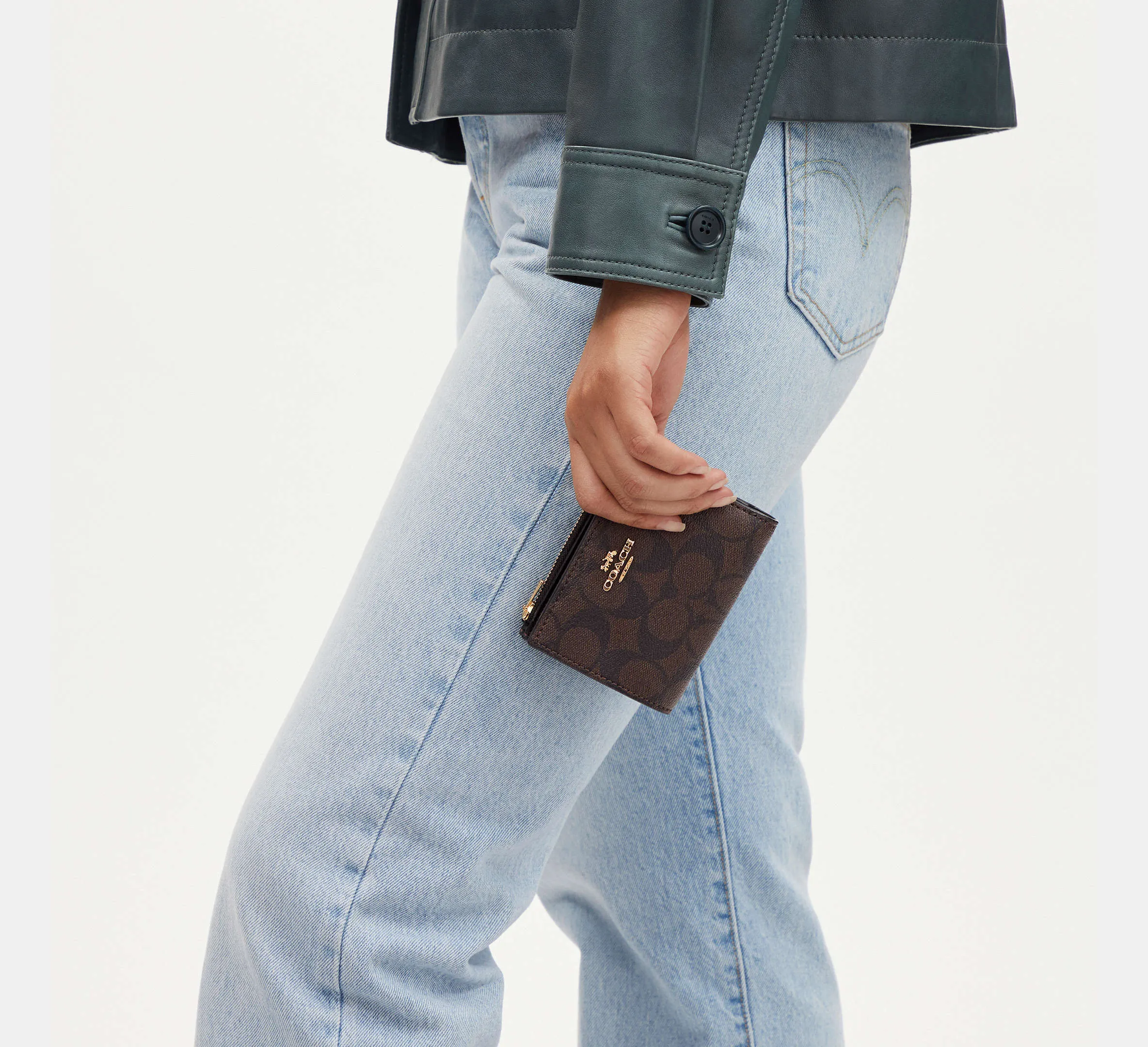 Bifold Wallet In Signature Canvas