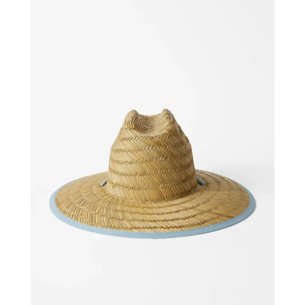 BILLABONG TIPTON STRAW LIFEGUARD HAT SALT CRYSTAL