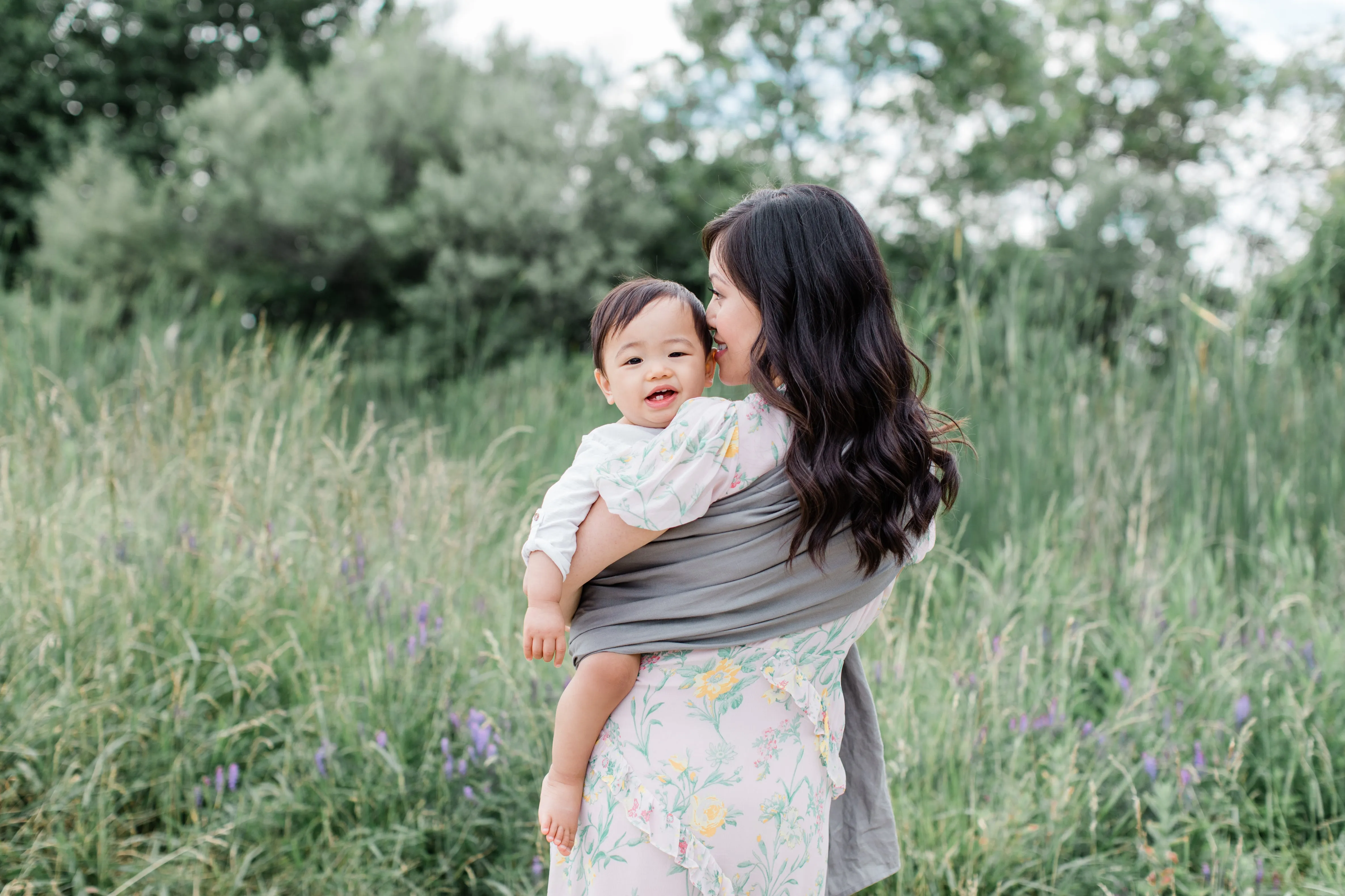 Bishop Linen Ring Sling