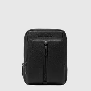 Borsello da Uomo Piquadro Hedley a Tracolla in Pelle Porta iPad® Mini Nero