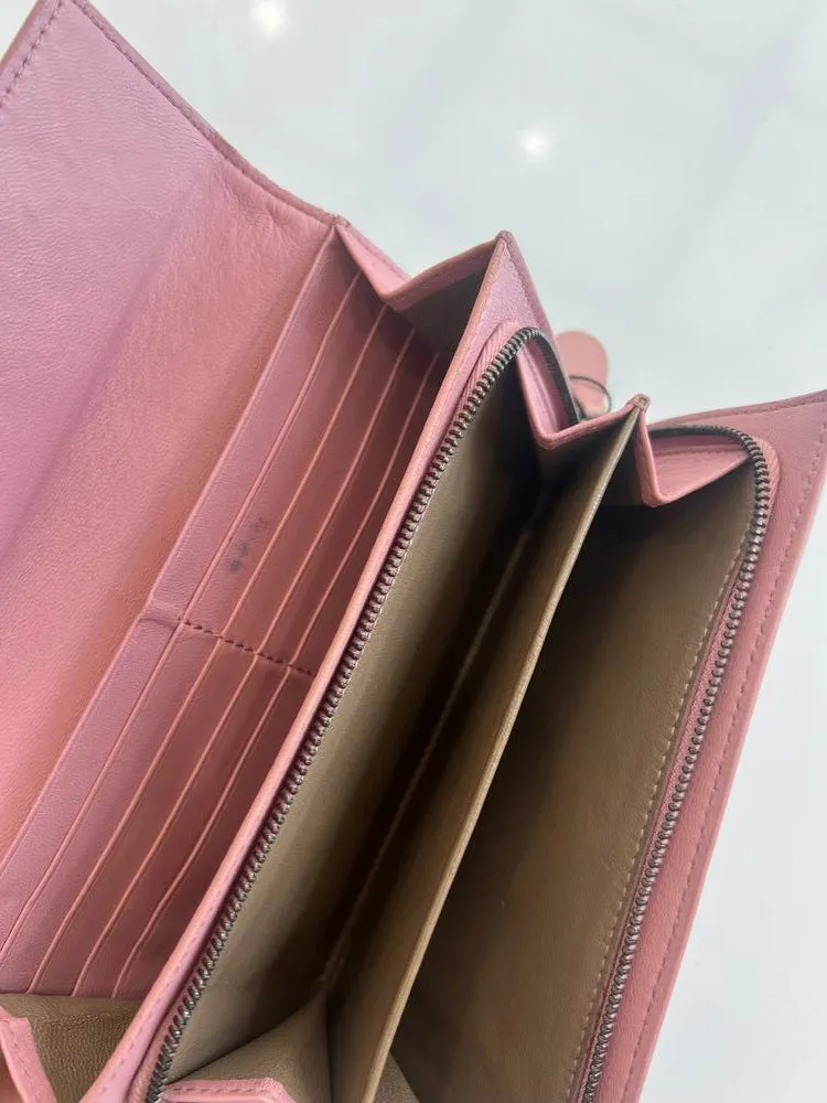 Bottega Wallet Light Pink