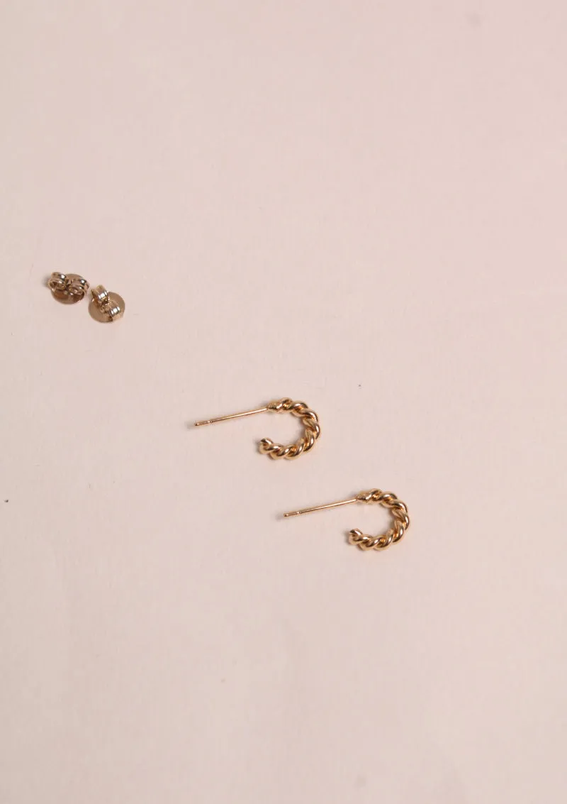 Boucles d'oreilles Narcisse XS