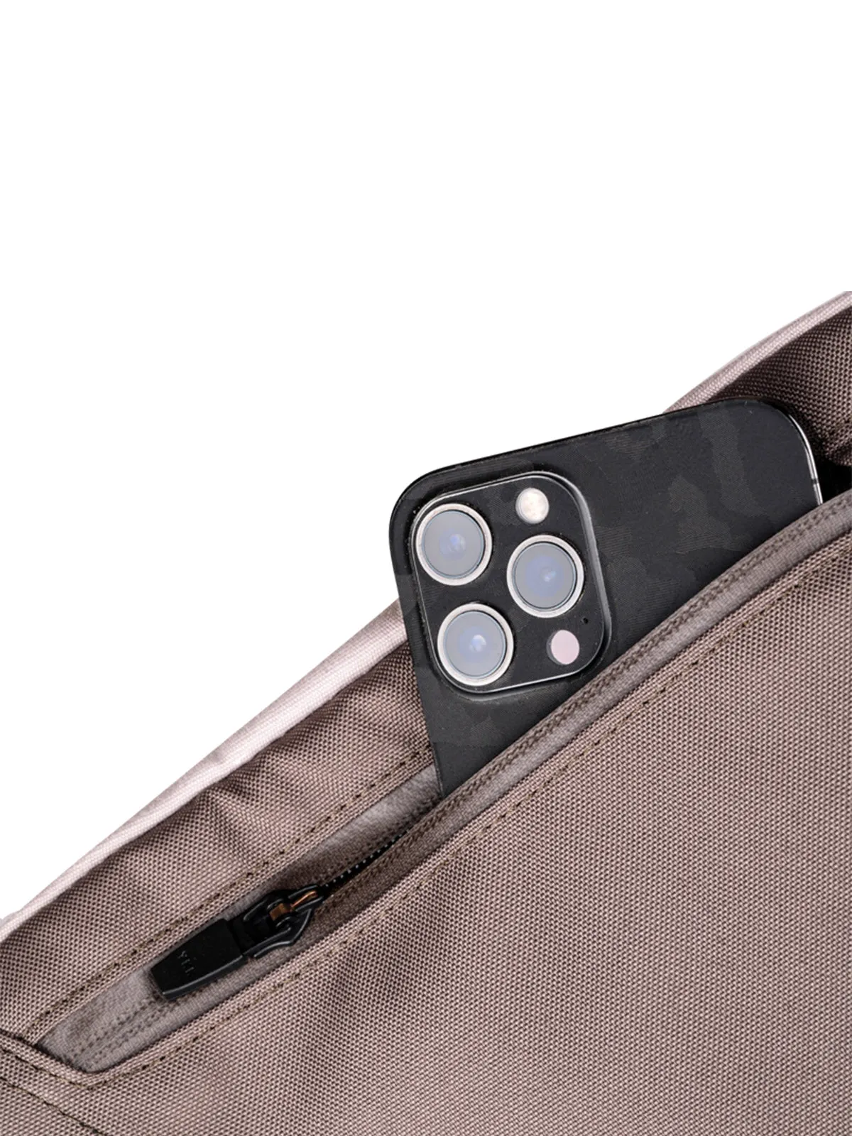 Boundary Supply Rennen Recycled Crossbody Sling Bag Black