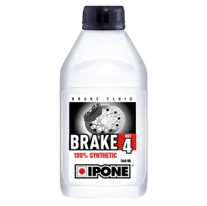 Brake Fluid DOT 4 500mL 100% Synthetic 260C Ipone (800312)