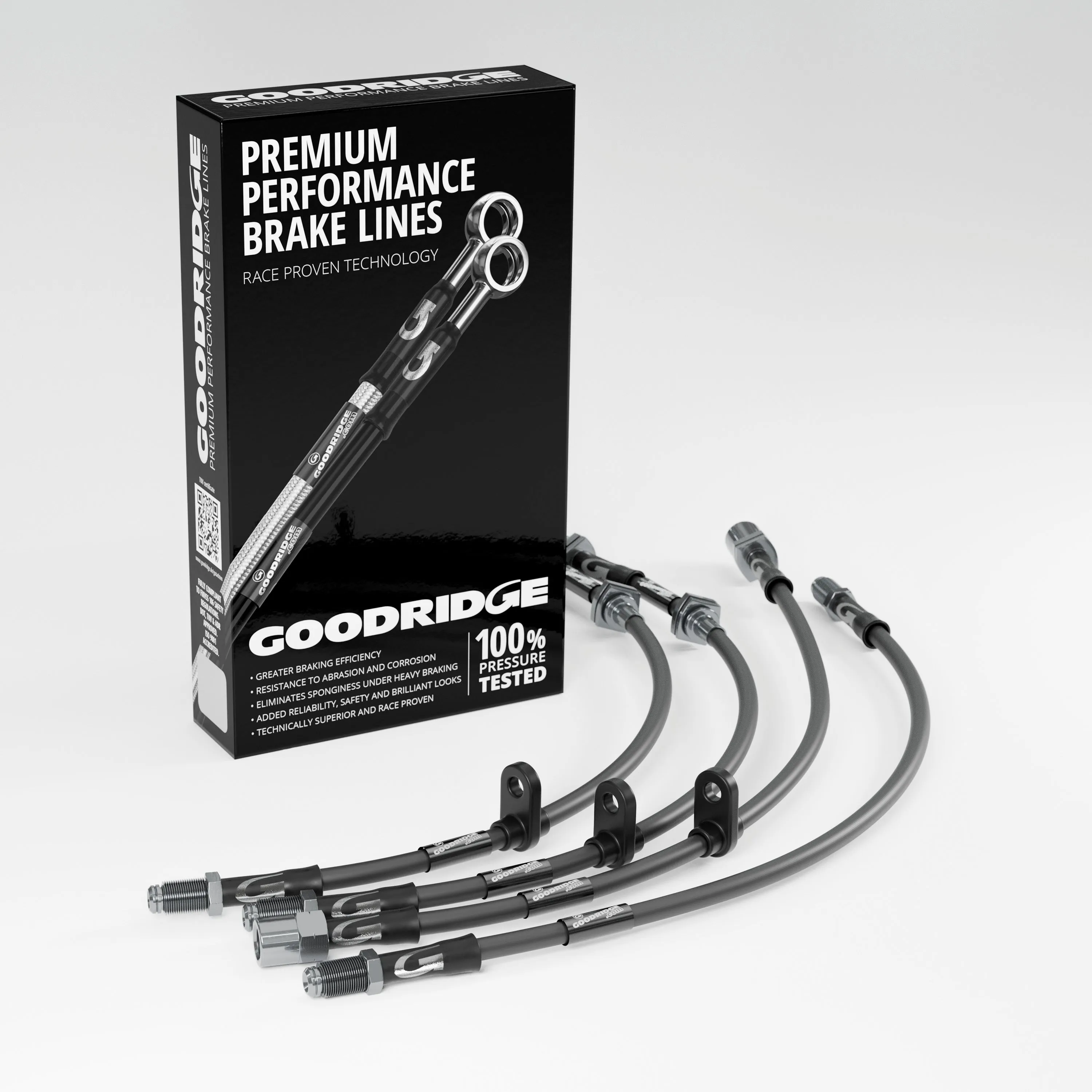 BRAKE HOSE KIT FOR NISSAN SUNNY 1.4 ABS 1991-1995