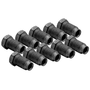 Brake Line Tube Nut | 3/16 (3/8-24 Bubble) | Black Oxide Coated Steel | 10ct