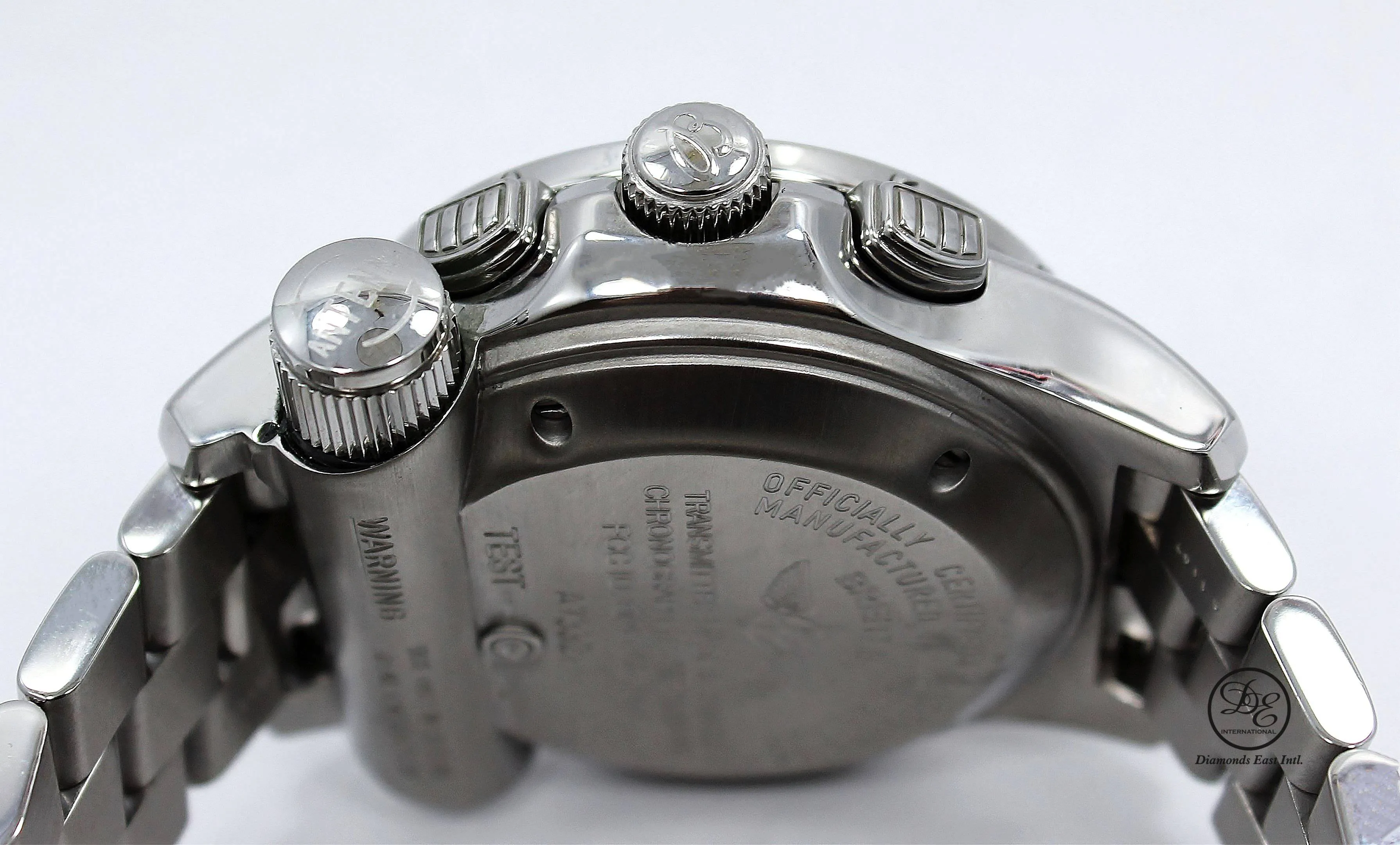 Breitling Emergency Mission A73321 45mm Chronograph White Dial COMPLETE SET SERVICED