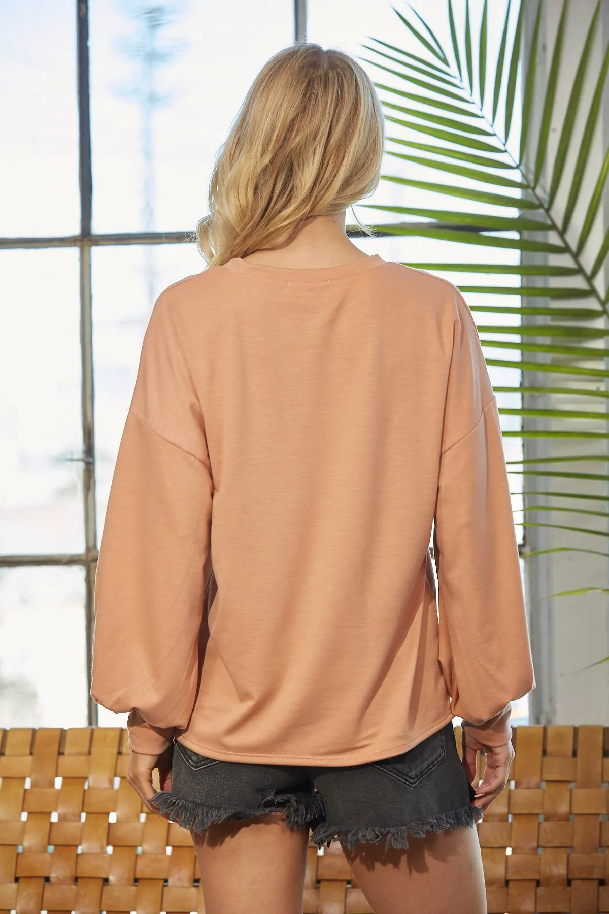 Bronc Rider Rust Sweatshirt