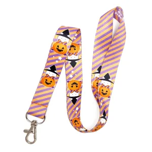 Bubble Kittea Halloween Lanyard