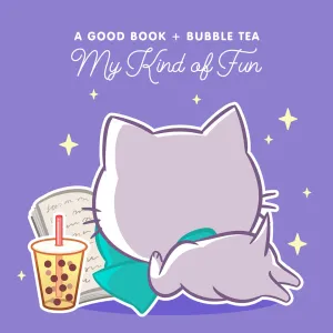 Bubble Kittea My Kind of Fun Art Print (Signed)
