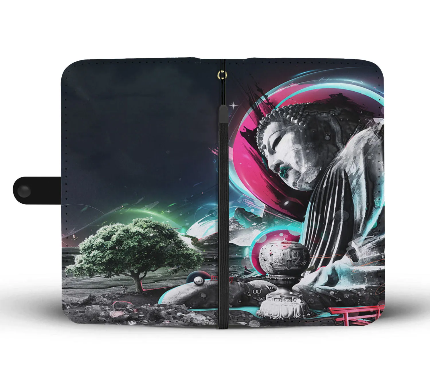 Buddha Pop Art Wallet Phone Case