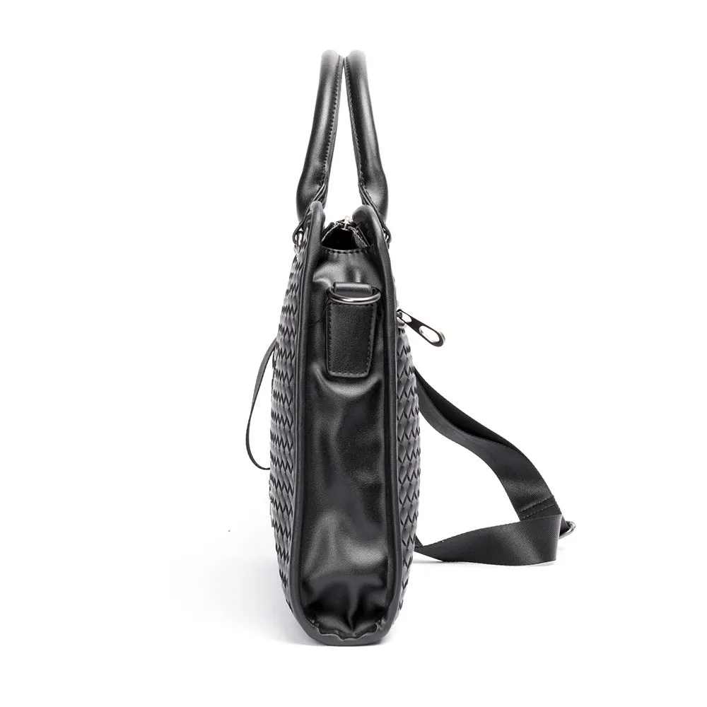 Business Elegance Briefcase - Men's Crossbody Computer Bag