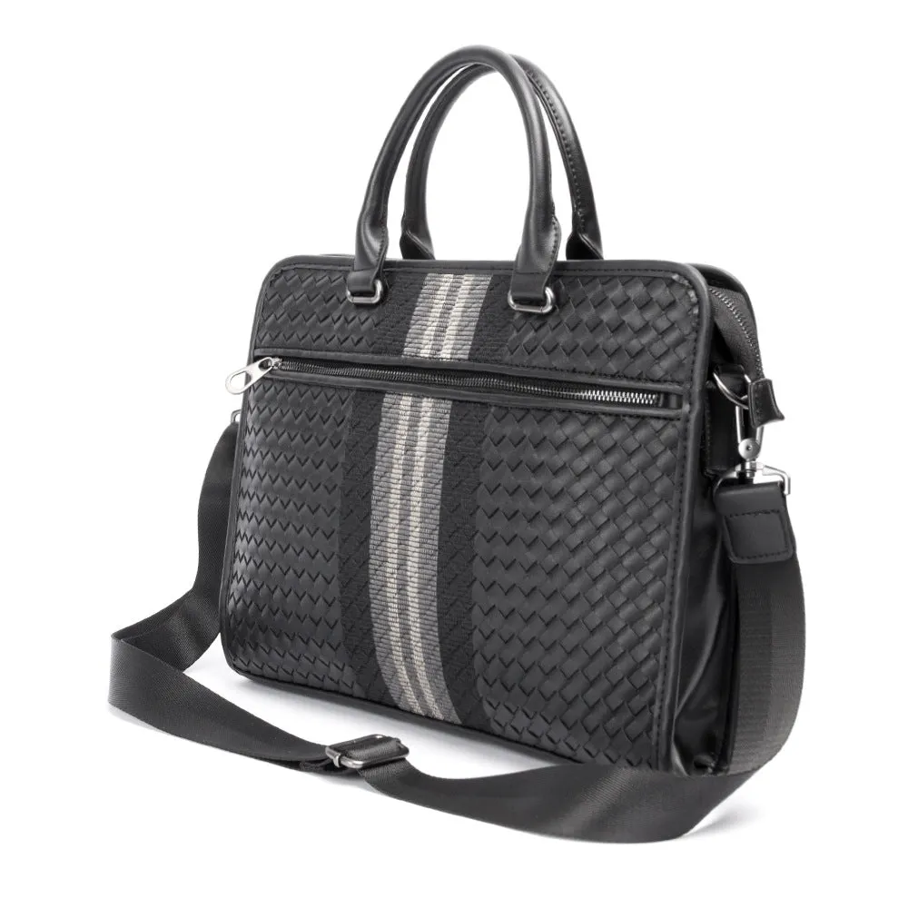 Business Elegance Briefcase - Men's Crossbody Computer Bag