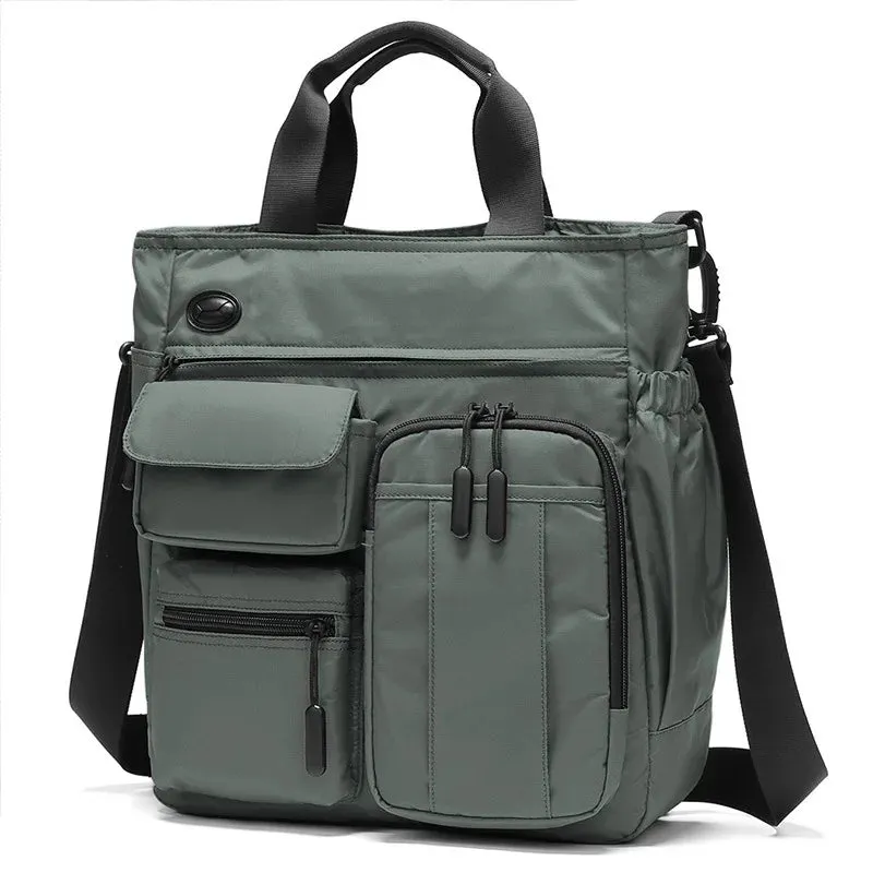 Business Shoulder Bag - Men’s Multilayer Multifunctional Briefcase