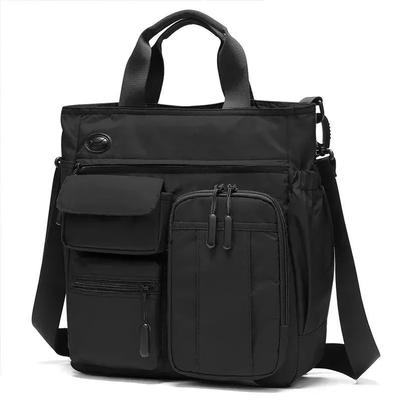 Business Shoulder Bag - Men’s Multilayer Multifunctional Briefcase
