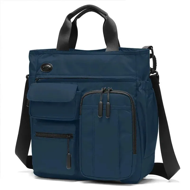 Business Shoulder Bag - Men’s Multilayer Multifunctional Briefcase