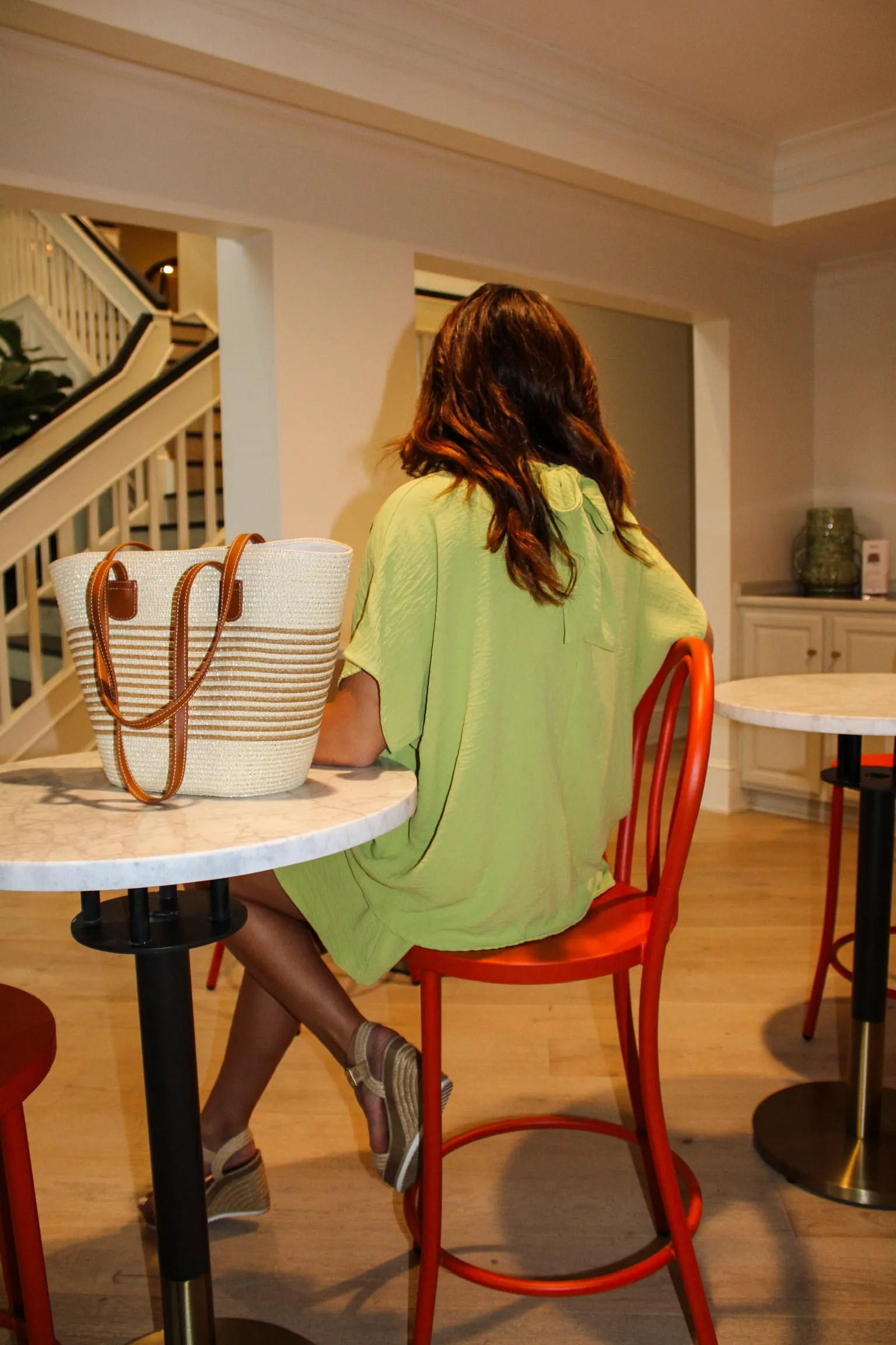 Cabo Tote Straw Beach Bag