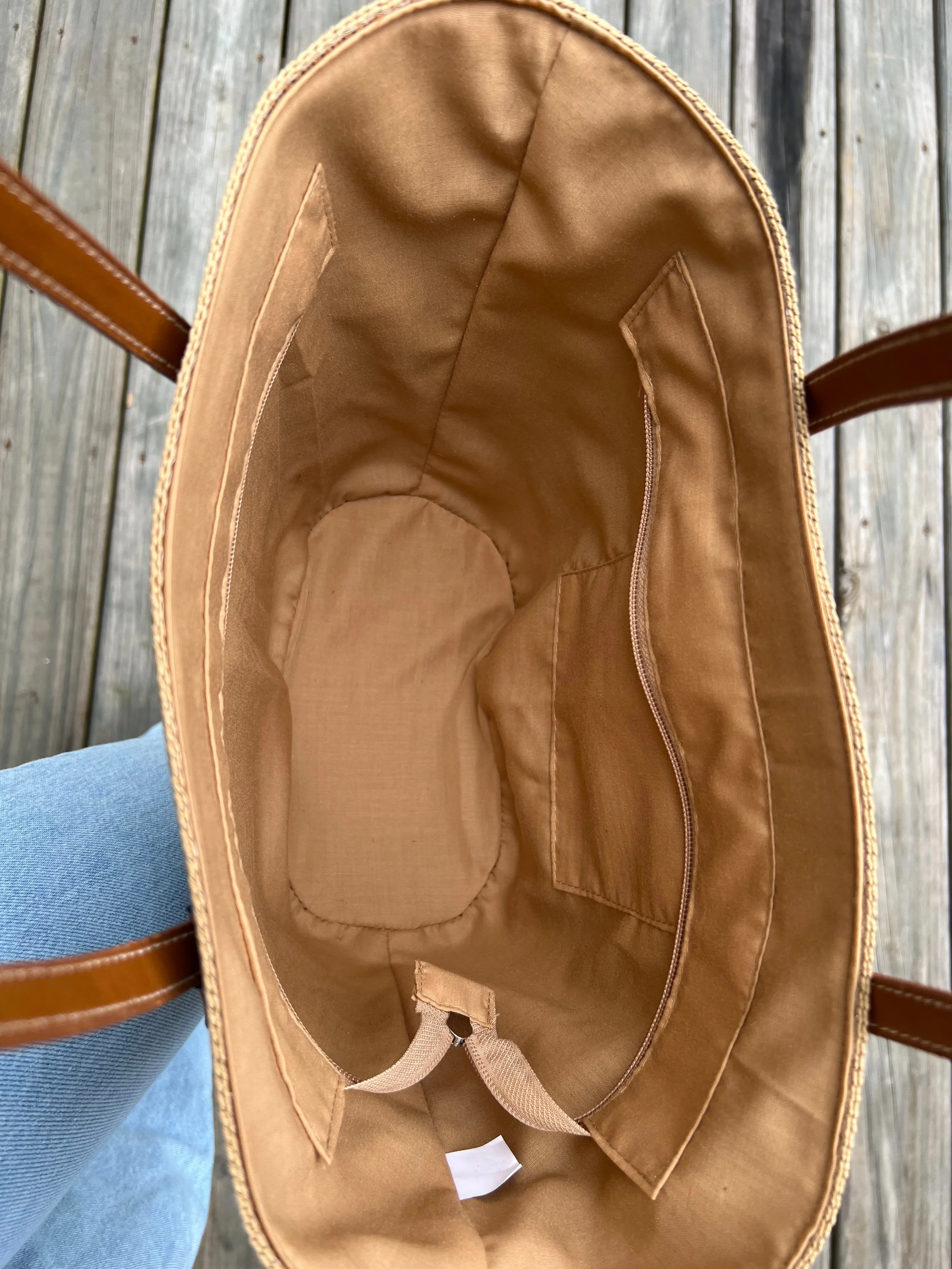 Cabo Tote Straw Beach Bag