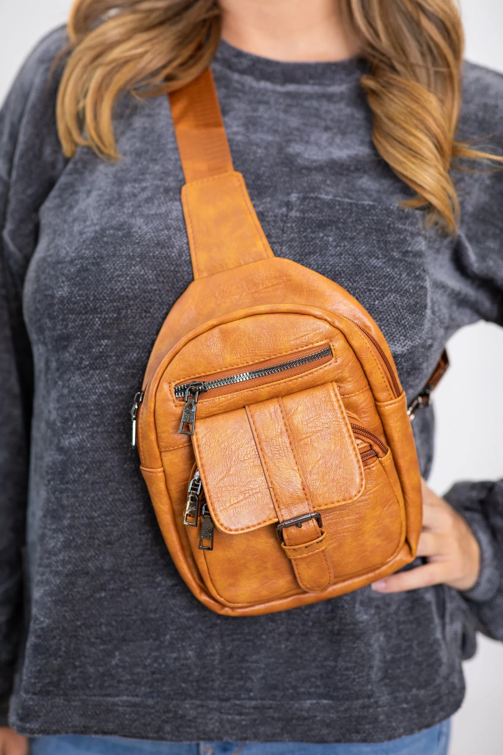 Camel Sling Bag