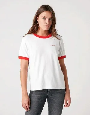 Camiseta Relaxed Ringer Flame Red