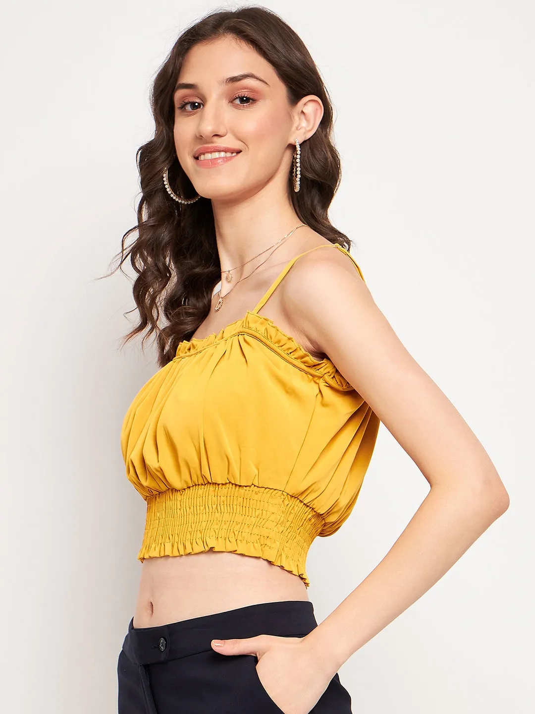Camla Barcelona Yellow Top