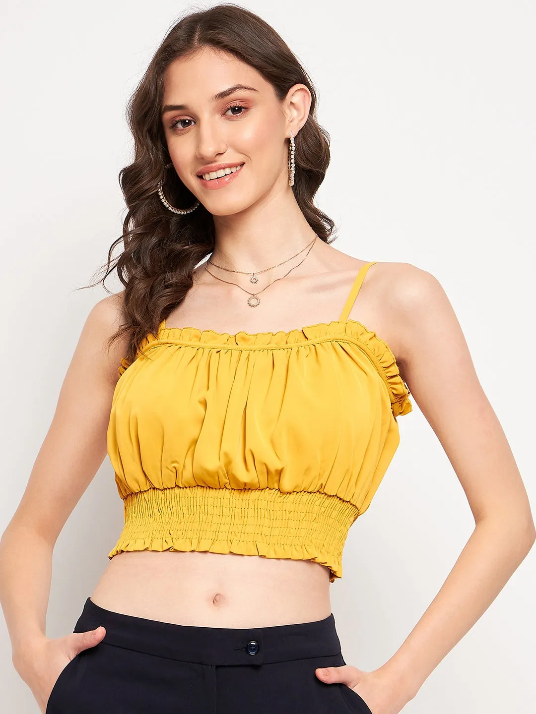 Camla Barcelona Yellow Top