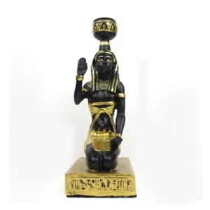 Candle Holder Resin Egypt Anubis God Ancient Egyptian Deity Candle Stand Candlestick Home Office Desktop Decoration