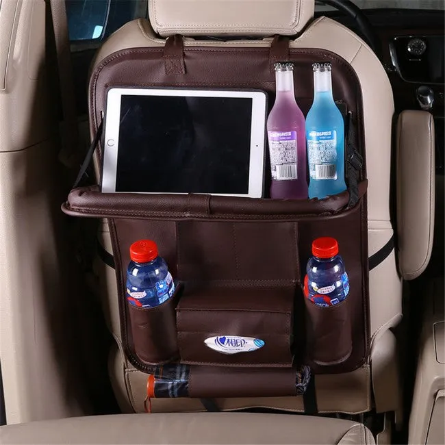 Car Seat Back Organizer Storage Bag