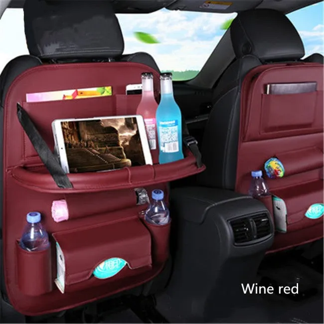 Car Seat Back Organizer Storage Bag