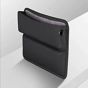 Car Seat Gap Filler Organizer, Custom-Fit For Car, Multifunctional PU Leather Console Side Pocket Organizer for Cellphones, Cards, Wallets, Keys WAHA226