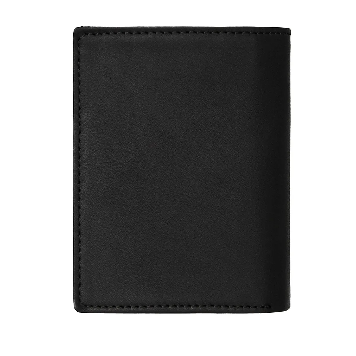 Carhartt WIP Leather Fold Wallet Black