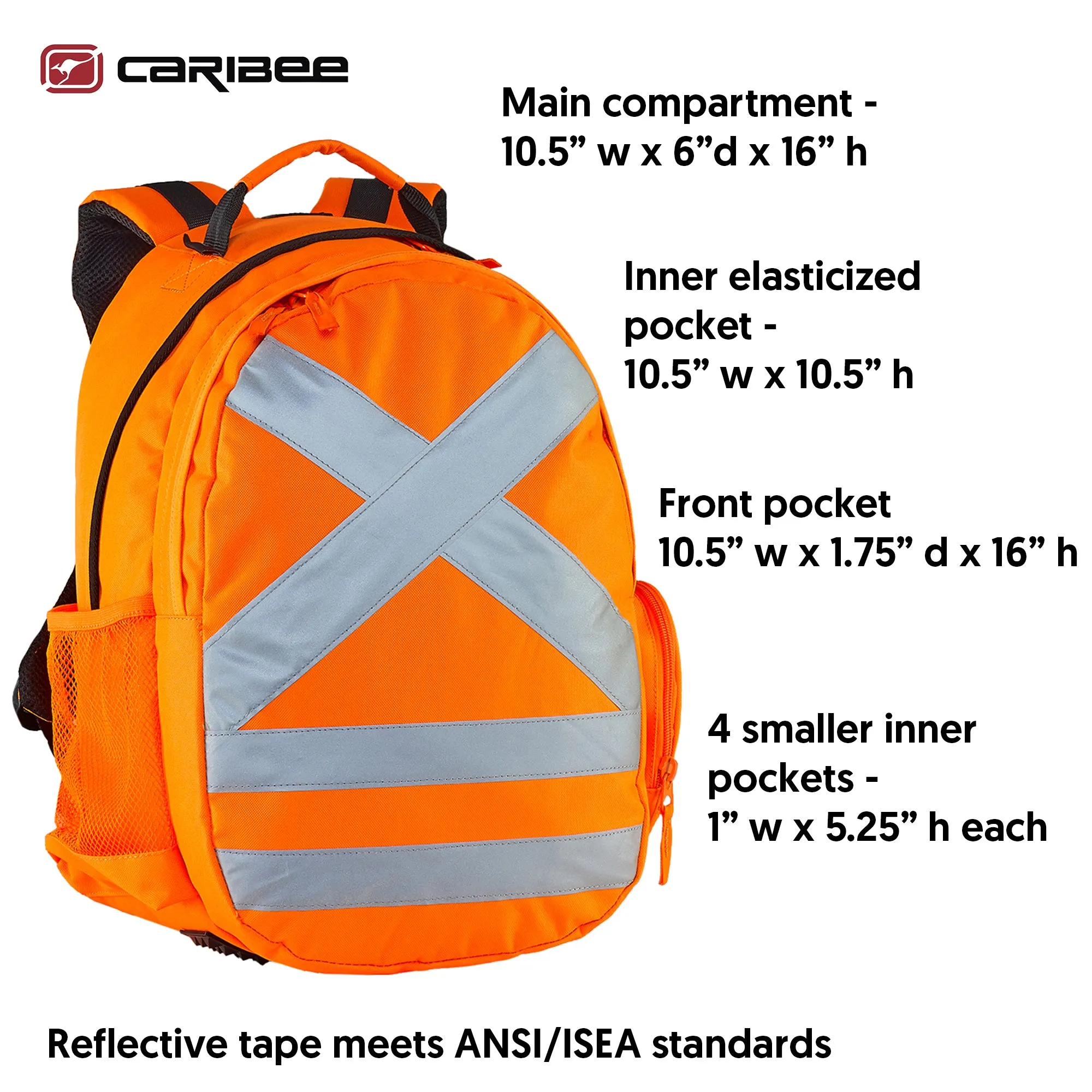 Caribee Calibre High Visibility  Safety Backpack