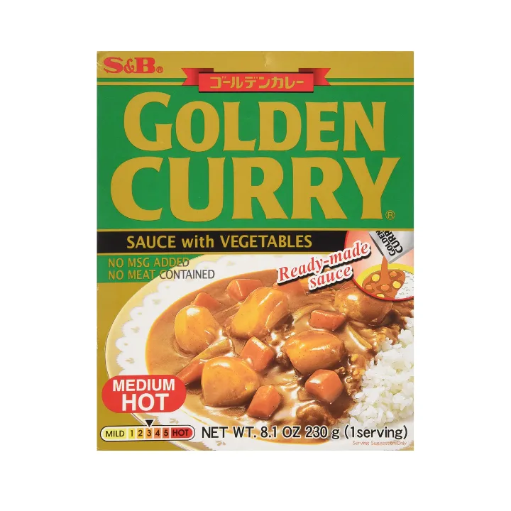 Caril Instantâneo de Vegetais Golden Chukara 230g